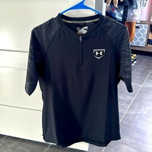 EUC Under Armour Boys Baseball Cage Jacket Size YXL